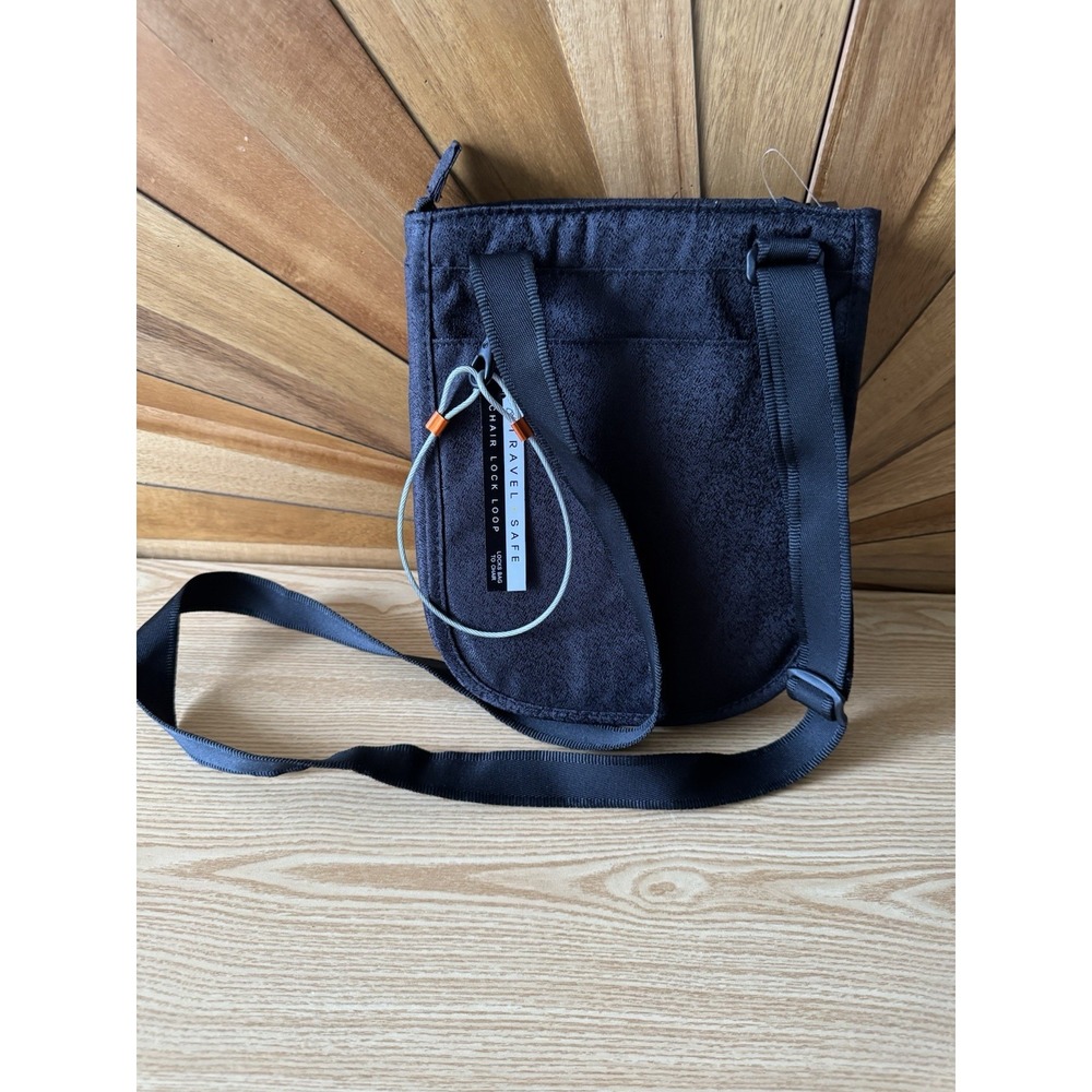 NWT Sherpani Lima Adjustable Antitheft Crossbody Bag With Bag Lock, Black - Picture 3 of 8